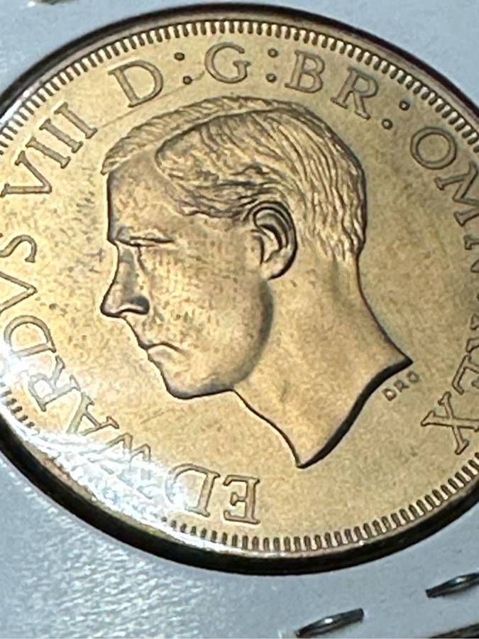 Union Pattern 5 Shilling Coin - 1937