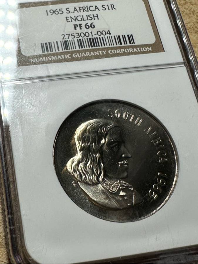 1965 English R1- graded by NGC