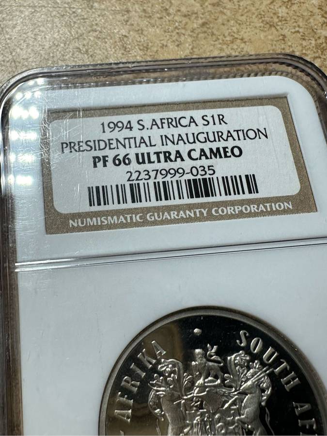 R1- NGC graded coin - 1994 Presidential Inauguration