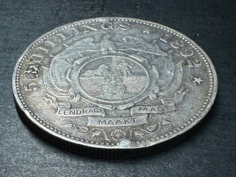 5 Shilling ZAR coin ( Single Shaft )