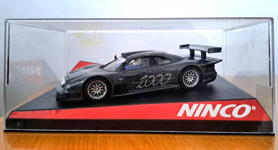 Ninco Mercedes Benz CLK GTR "Millenium" Analogue Slot Car 1/32