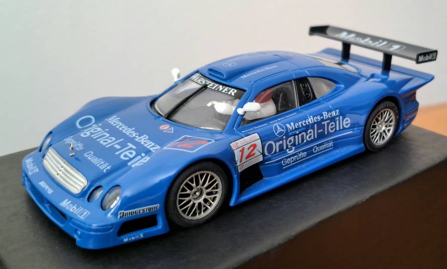 Ninco Mercedes Benz CLK GTR "Original Teile" Analogue Slot Car 1/32