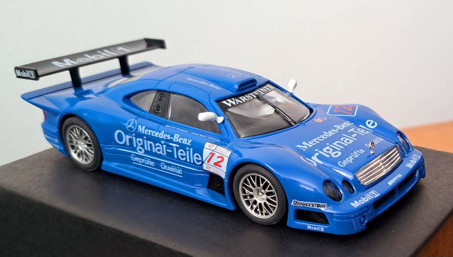 Ninco Mercedes Benz CLK GTR "Original Teile" Analogue Slot Car 1/32