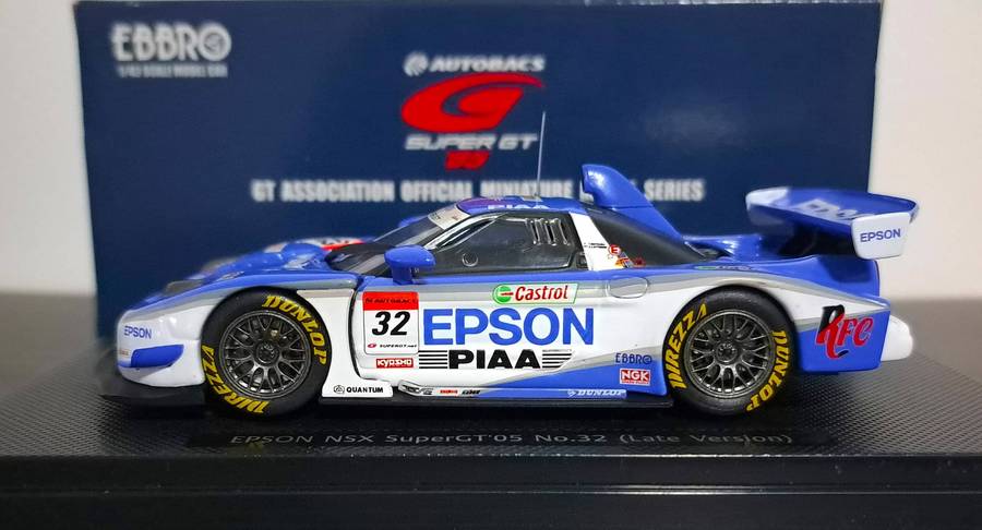 Ebbro Honda NSX Epson GT500 2005 1/43