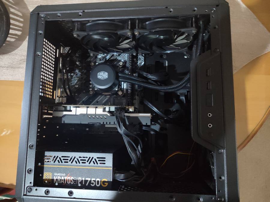 10Th Gen Gaming PC - 10400F I5, 16GB 3200MHz ram, RX580 4GB GPU, AIO Cooler