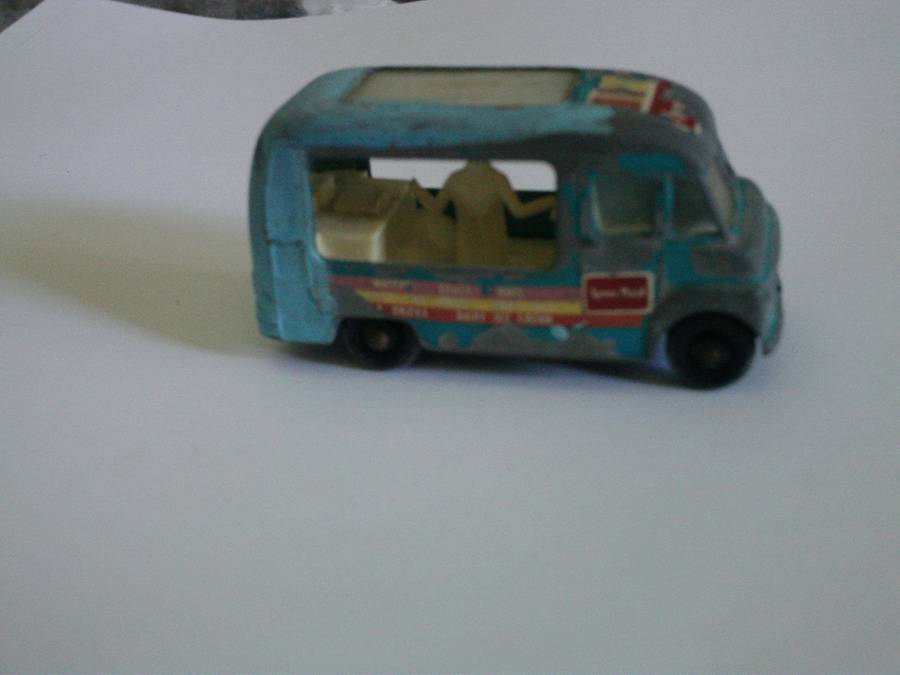 Matchbox Regular Wheels Commer Ice Cream Canteen Lesney England #47b1