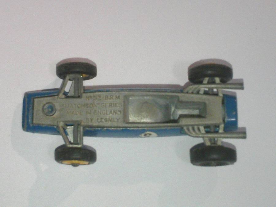 Matchbox Regular Wheels BRM Racing Car Lesney England #52b