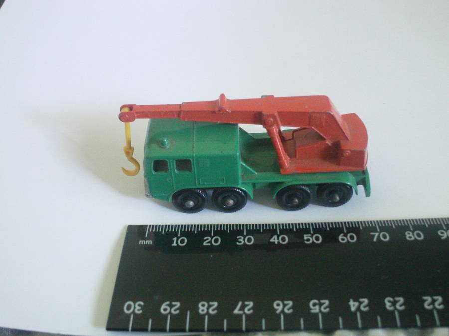 Matchbox Regular Wheels 8 Wheel Crane Lesney England #30c