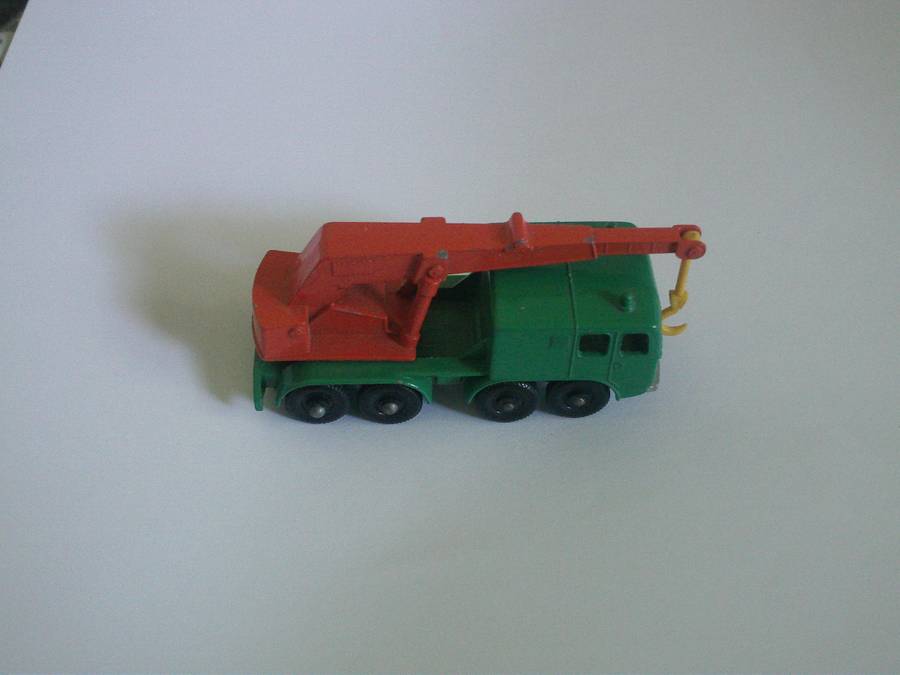 Matchbox Regular Wheels 8 Wheel Crane Lesney England #30c
