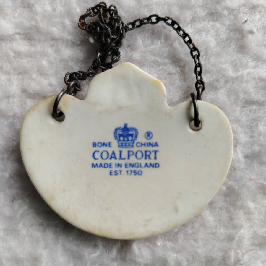 Vintage Brandy Bone China Bottle Label