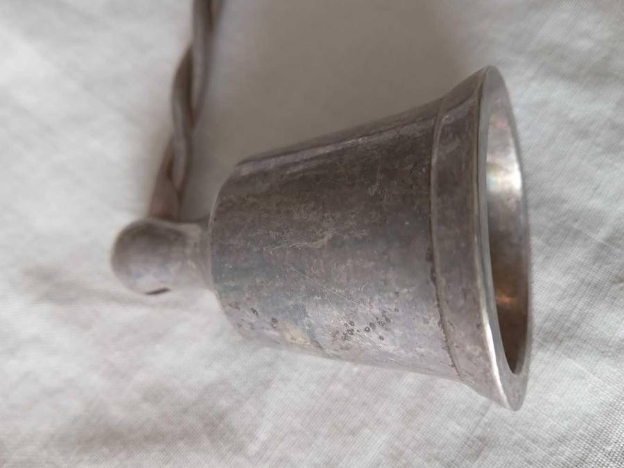 Antique Silver Plated Candle snuffer