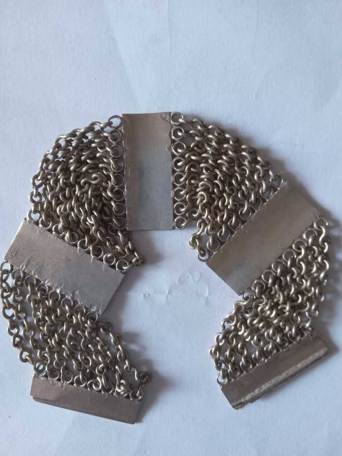 Vintage Silver Chain Bracelet