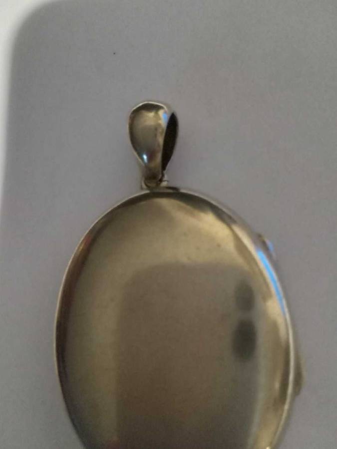 Antique Gold Over Silver Locket