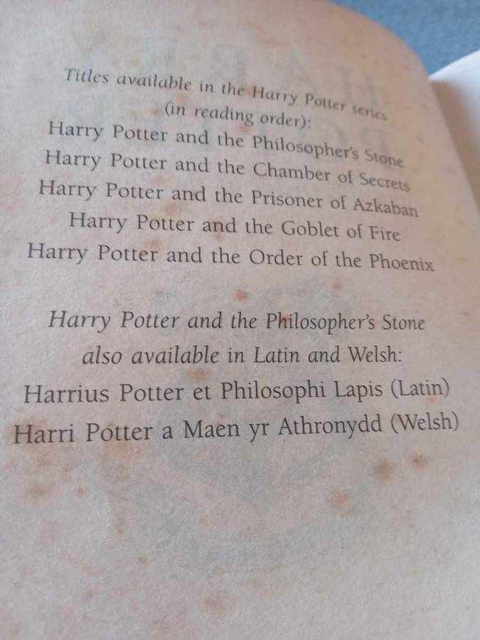 Rare Harry Potter And The Order Of The Phoenix - (First Edition)