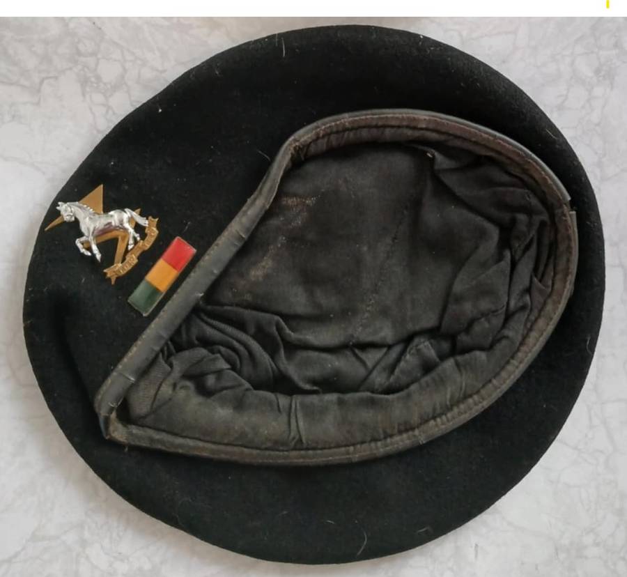 SADF - TIFFIE - Technical Service corps beret - lovely condition and all original issue