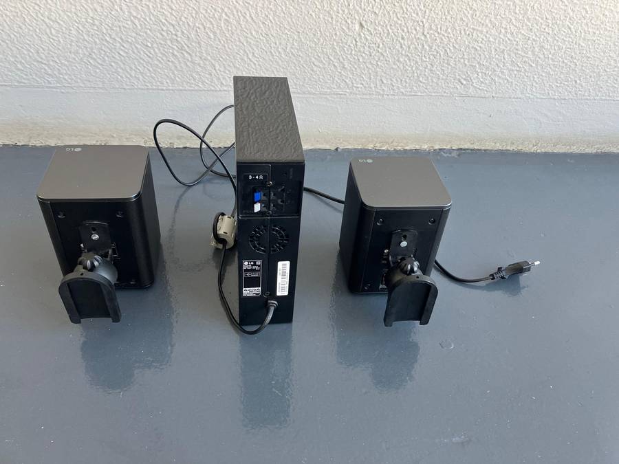 LG SPK8-S, 140W, 2ch Soundbar Rear Speaker