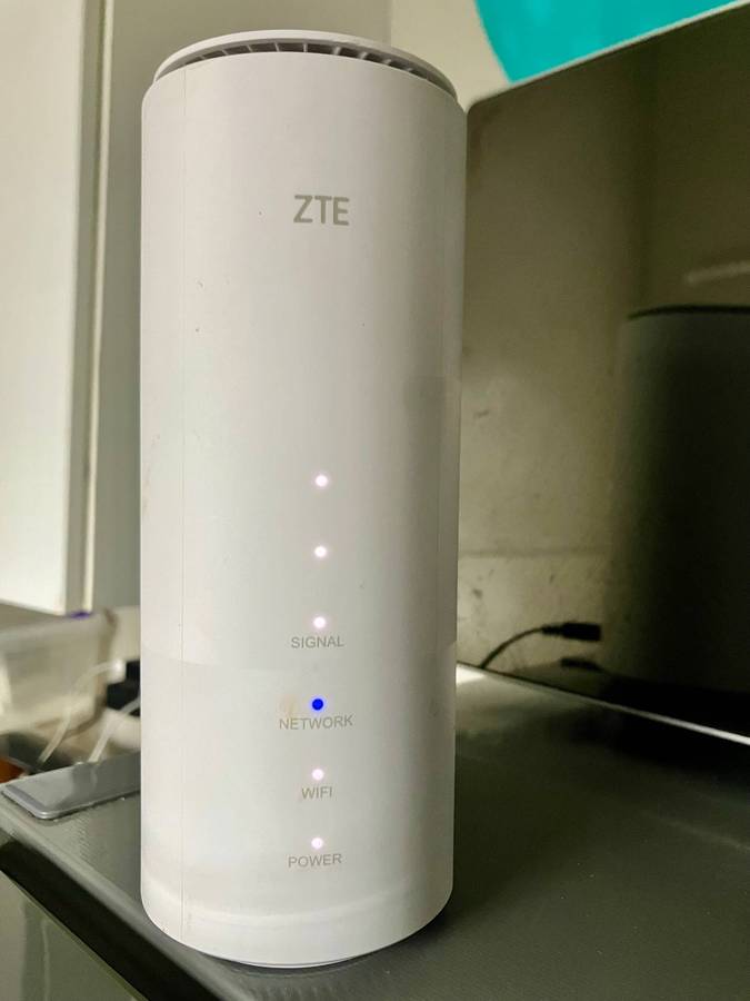 ZTE 5G router all networks
