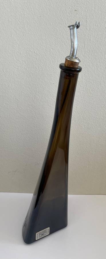 O.FREY & CO INTERLOCKING TWO GLASS PACO BERNE (SWITZERLAND) 1970 WINE BOTTLE SET