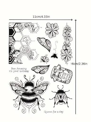 Stamps for card making - Queen for a day - Card-making / card-making supplies / Stamping tools