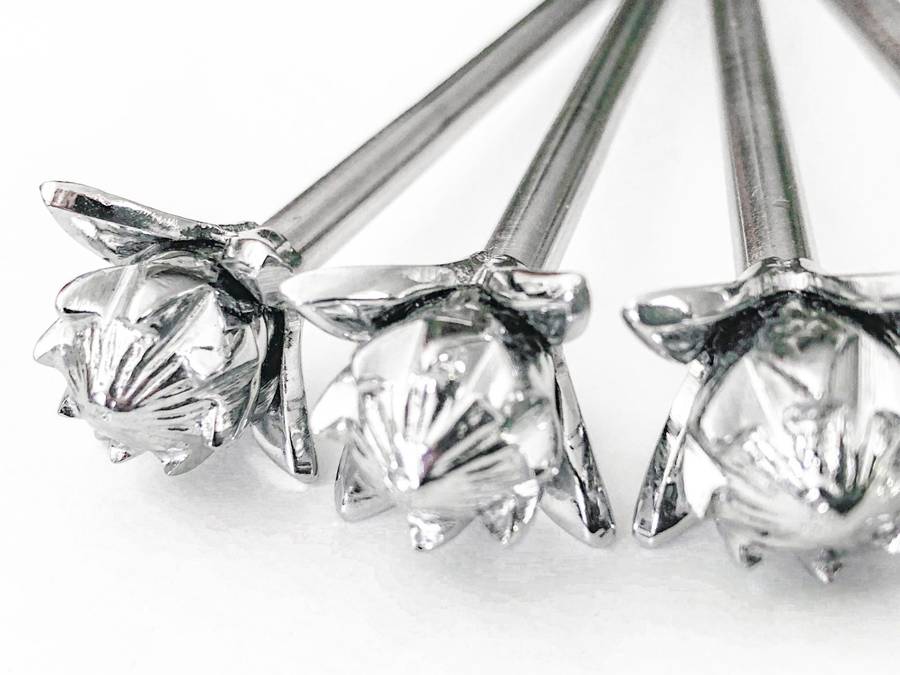 Stainless Steel Cake Forks - #Protea - Koka Living