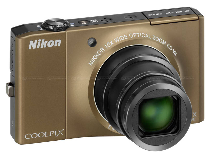 Nikon Coolpix S8000 14.2MP Digital Camera  10x Zoom, Charger, New SD, READ