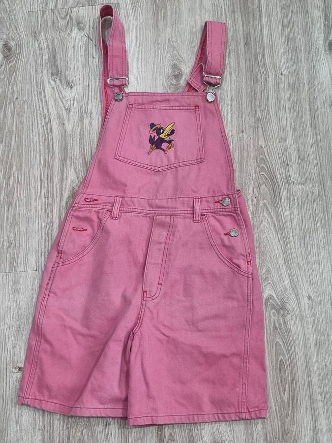GIRLS Pink Dungaree....size 11 to 12 years