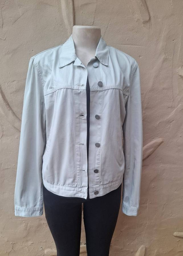 Beige utility jacket ..size medium