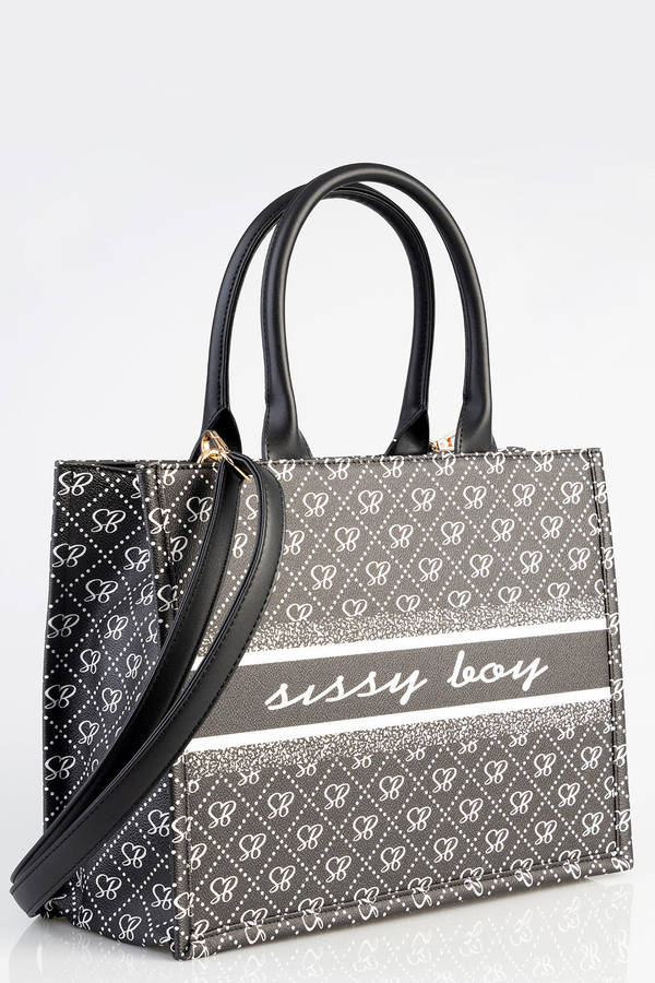 SISSY BOY Printed Jacquard Tote Bag