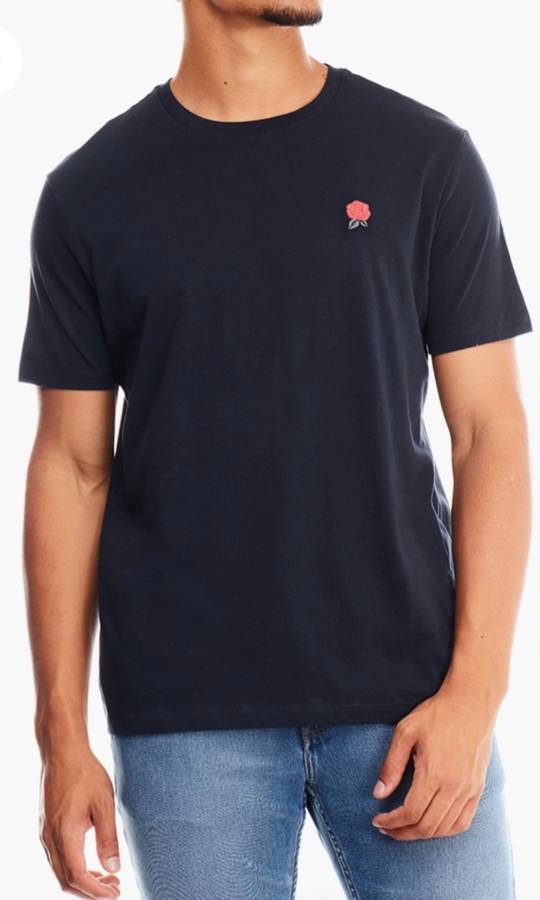 Dark Blue rose T shirt