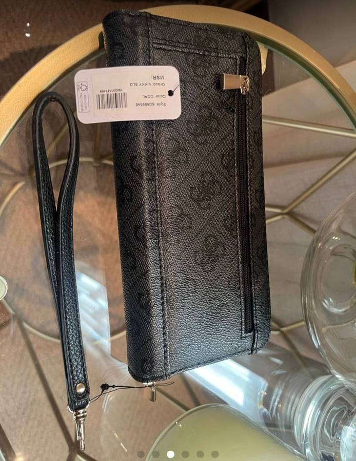 Guess black wallet