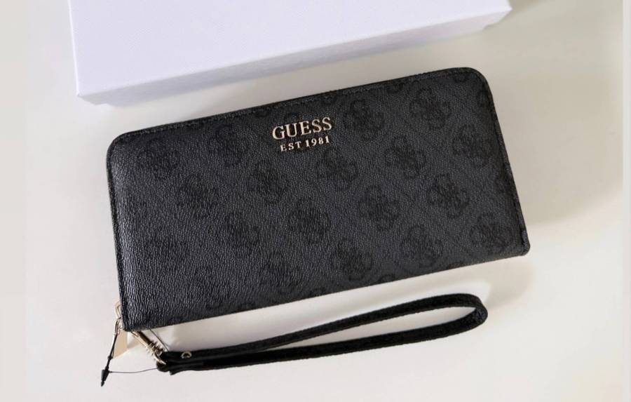 Guess black wallet