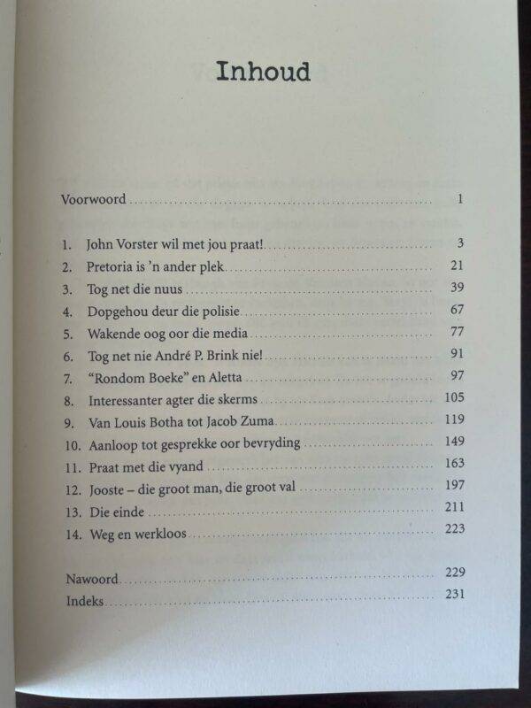 STROOMOP, Herinneringe van n koerantman in die apartheidsera  Harald Pakendorf