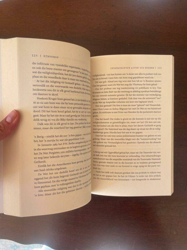 STROOMOP, Herinneringe van n koerantman in die apartheidsera  Harald Pakendorf