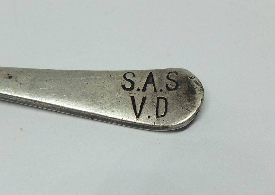 UNDER R100 - Collectable - A vintage condiment / salt spoon of the South African Railways