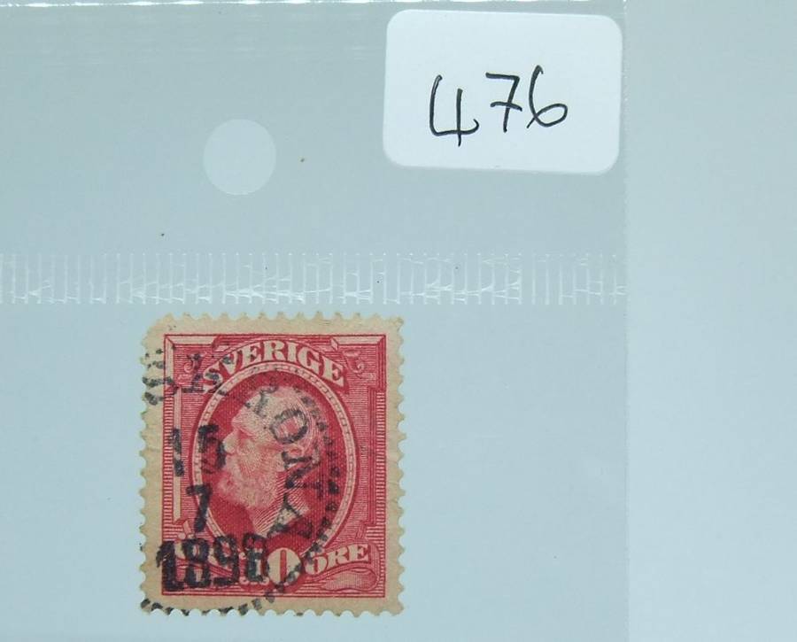 UNDER R100 -Antique / Vintage postage stamp - Sweden 10 Ore
