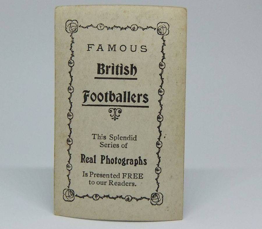 UNDER R100 - 1920`s Sports card - Frank Barson - Football - Wigan Borough F.C