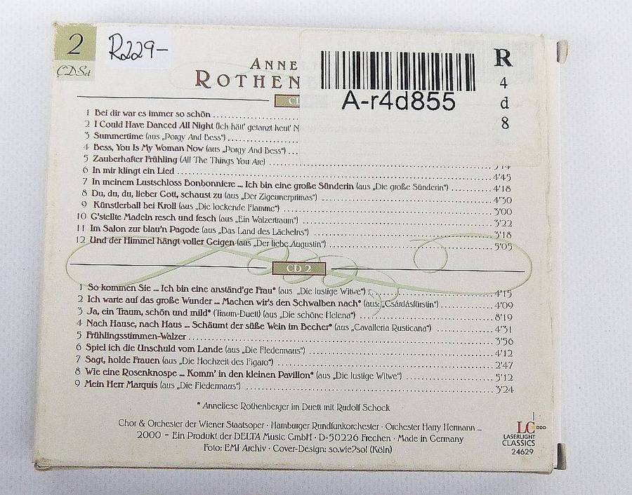 Double CD - Anneliese Rothenberger
