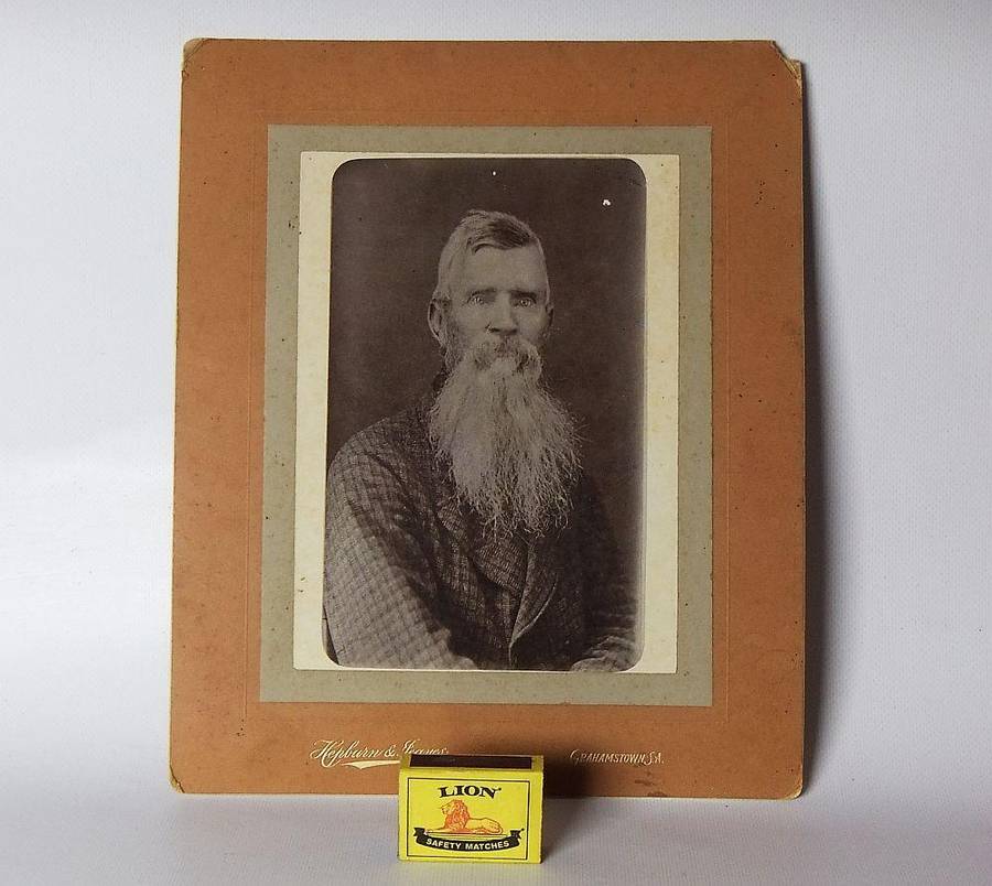 UNDER R100 - Vintage / Antique photograph - Man with beard