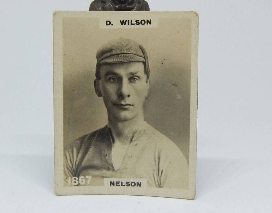 UNDER R100 - 1920`s Sports card - Football - D. Wilson - Nelson F.C