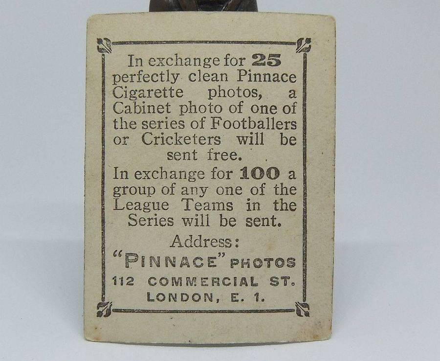 UNDER R100 - 1920`s Sports card - Football - D. Wilson - Nelson F.C