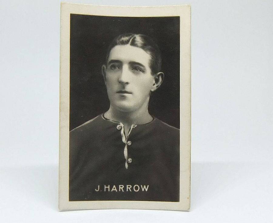 UNDER R100 - 1920`s Sports card - J. Harrow - Football - Chelsea F.C