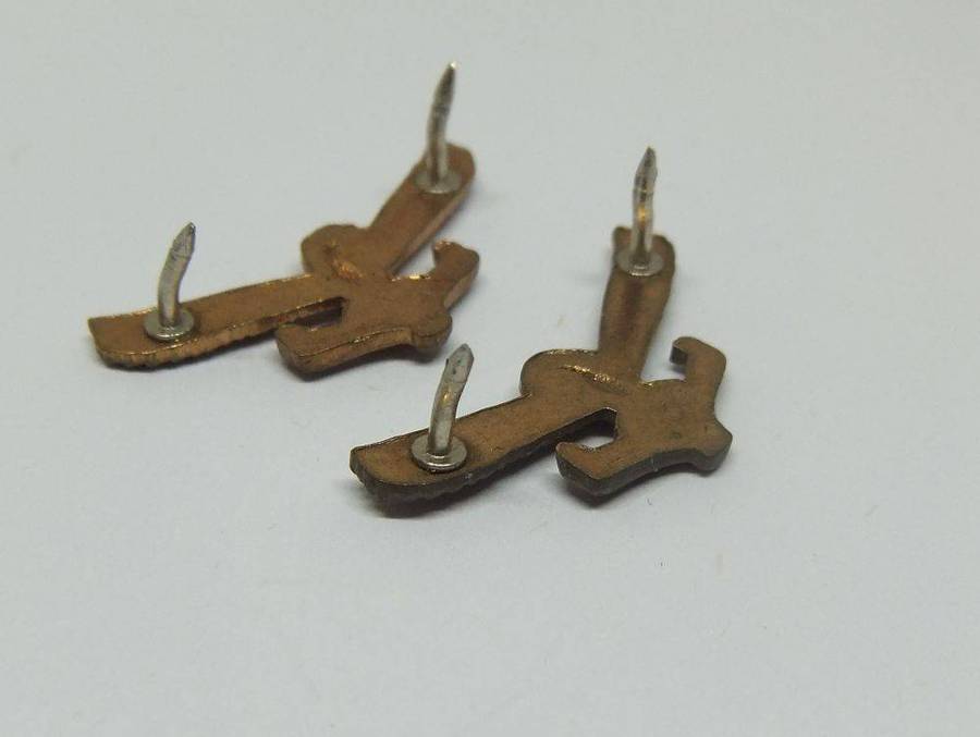 Militaria badge - A pair of vintage South African Airforce badges - Border War era