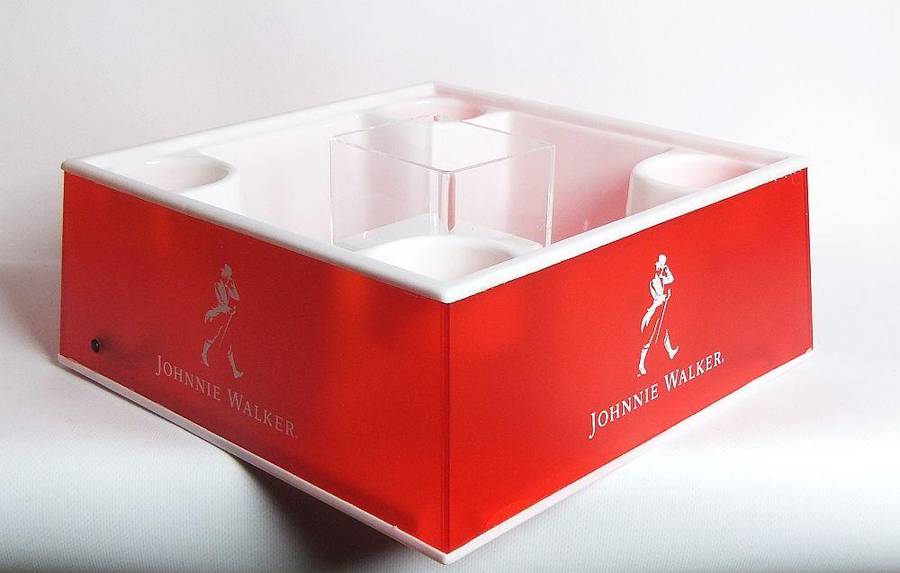 A Johnny Walker advertising serving tray for your mancave