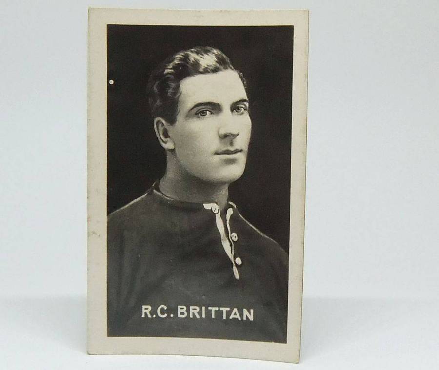 UNDER R100 - 1920`s Sports card - R.C. Brittan - Football - Cardiff City