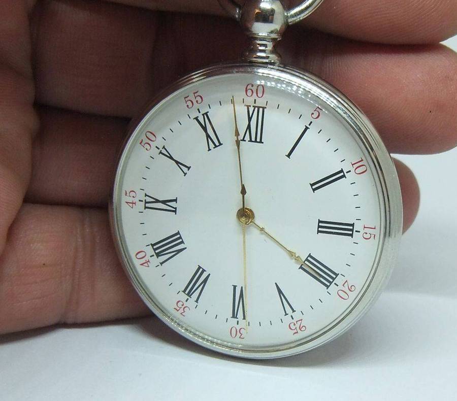 A "Pasteur" quartz pocket watch from the Classic Pocketwatches collection