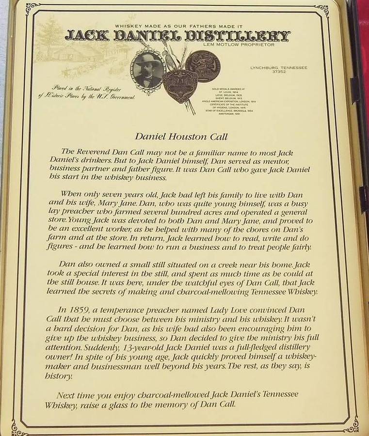 A limited edition Jack Daniels tin canister