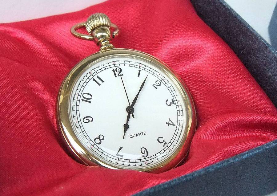 Six unused and boxed pocket watches from the Classic Pocket Watch collection with new batteries