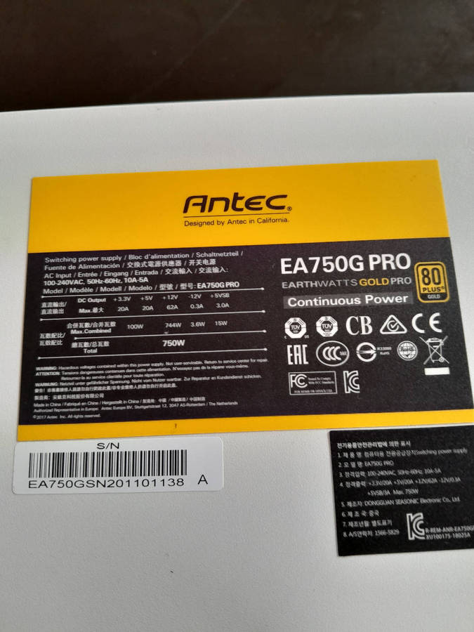 Antec power supply
