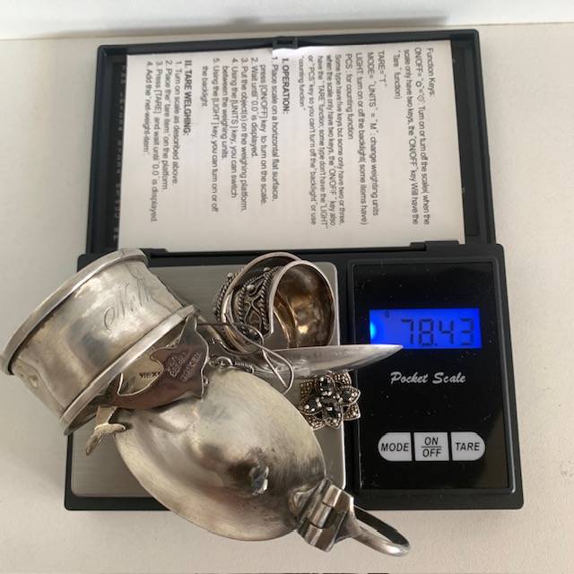 Scrap Sterling Hallmarked silver