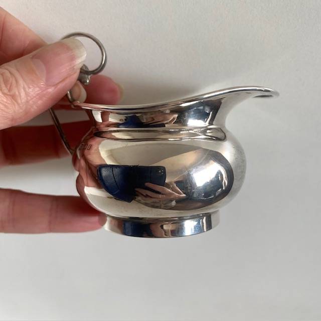 Hallmarked Silver Small Milk jug/ Creamer 50g
